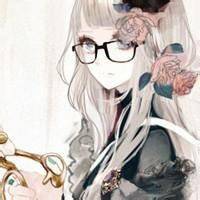 悲伤头像女生卡通背影