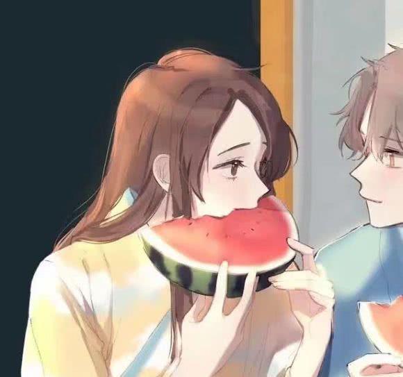 最近流行一类甜腻腻情侣头像个个都很美,情敌看了都想偷