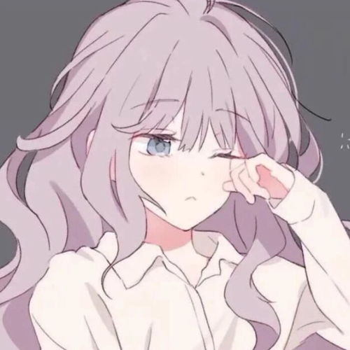 动漫女头温柔可爱少女动漫头像