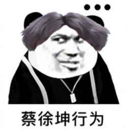 蔡徐坤几你太美表情包