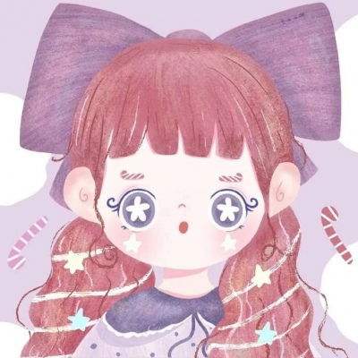 2021跨年夜闺蜜卡通优质可爱头像2021我的女孩善解人意成熟懂事