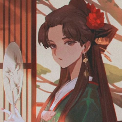古风女生头像这是最甜的月份,我没吃糖,只是遇到了你