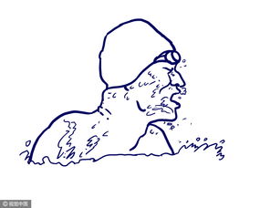漫画版傅园慧表情包和哭泣的孙杨