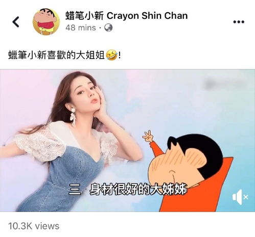 组图破次元壁饭制表情包被蜡笔小新翻牌迪丽热巴追星成功