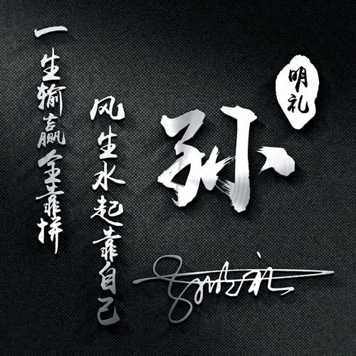你的微信头像该换新了,30张新款特效姓氏头像送你,拿走不客气