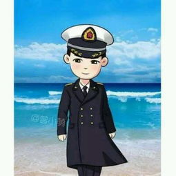 谁有军人穿常服的动漫图片
