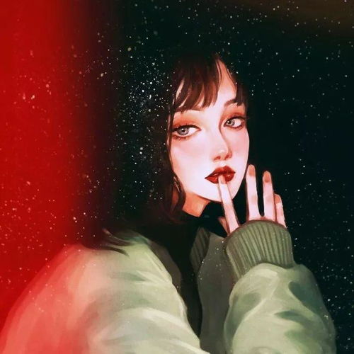 精选火爆抖音的100张头像,手绘插画复古港风欧美清新文艺唯美古风5大系列等着你来换