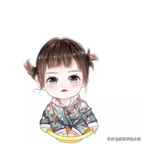 换个头像吧,可爱有趣的宝宝动漫头像,简直萌翻了