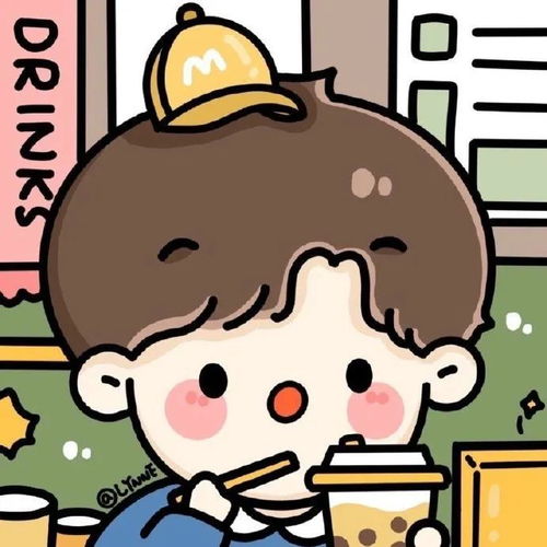 卡通画系列情侣头像
