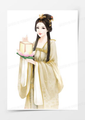 古风少女动漫人物画唯美可爱