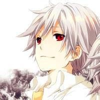 求动漫人物是银发血瞳的美少女和美少年
