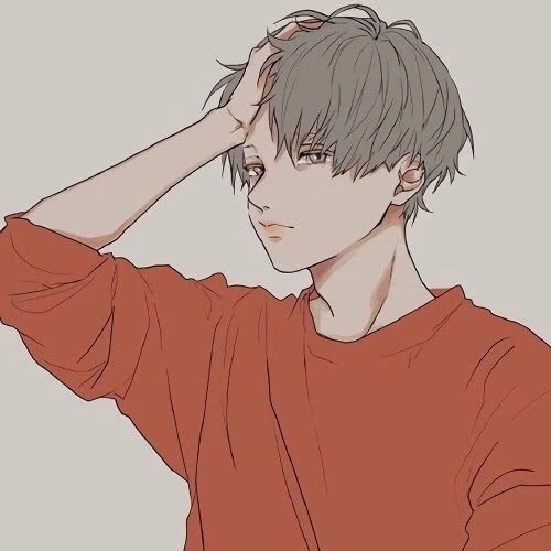 男生动漫头像读书买花长大.