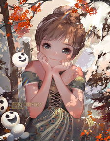 淑女头像小清新卡通女生