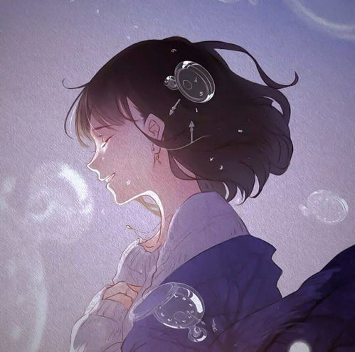 女孩与海头像卡通版孙一宁