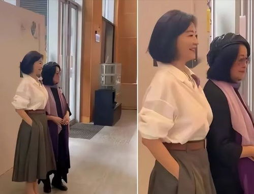 林青霞罕见公开亮相,穿白衬衫绿裙很显年轻,看起来如同40岁