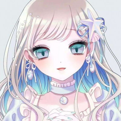 可爱的头像女生呆萌女生卡通可爱少女心头像