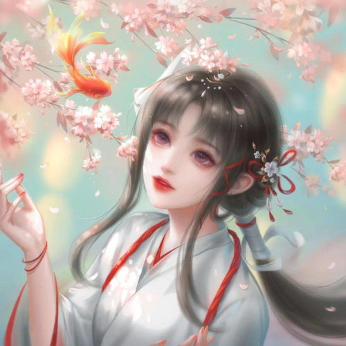 动漫女生头像精美绝伦的古风女生头像