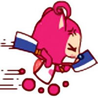 阿狸情侣头像一左一右桃子