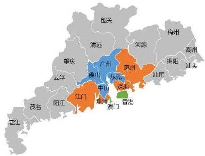 方便广州与周边七市对接77条对外通道,番禺到东莞最快仅需15分钟