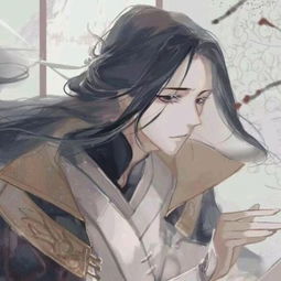 唯美动漫古风情侣头像夜凉如水佳人如梦