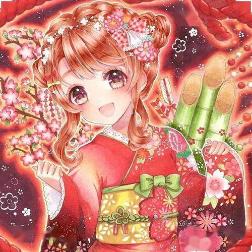 炒鸡可爱仙气的动漫人物女生马克笔插画线稿