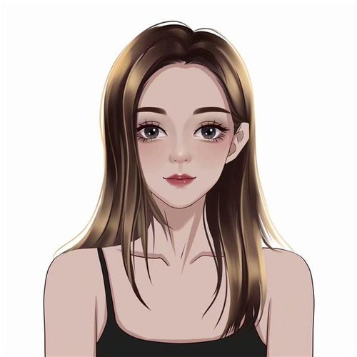 头像女可爱卡通小女孩头像