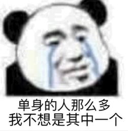 熊猫头搞笑专用表情怎么都没人喜欢我的