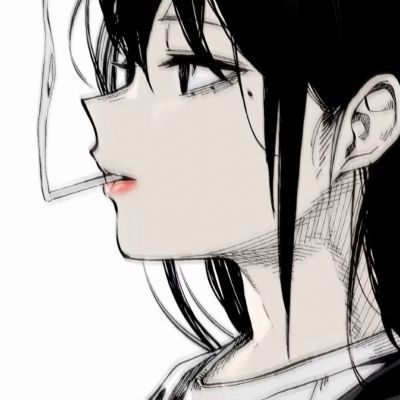 黑白动漫女别讲那些烂俗的诗女生头像我要个性网