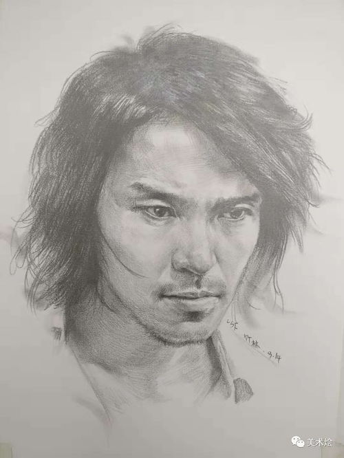 素描男性头像怎么画好这5个点必须知道