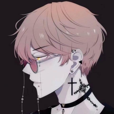 霸气个性男生二次元头像二次元男生动漫头像