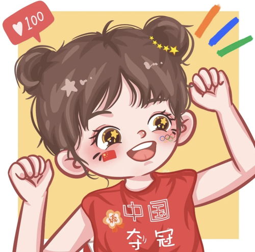 奥运健儿头像一,速来存图