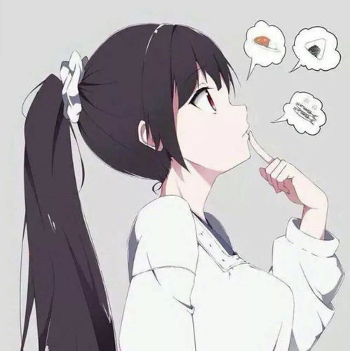 有哪些好看的单人动漫女头像