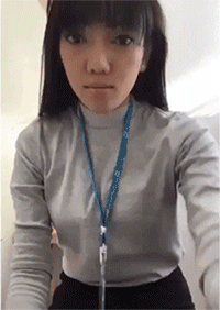 搞笑gif笑话好可爱,会不会是男孩子网上套路深不能信眼睛