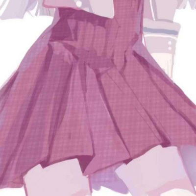 动漫女孩头像漂亮唯美下半身二次元可爱女头像