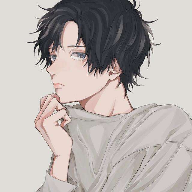 高清动漫男生头像