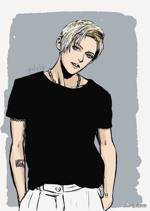 有一种漫画少年叫克里斯汀,黑色西装金丝眼镜,女生都难以抗拒