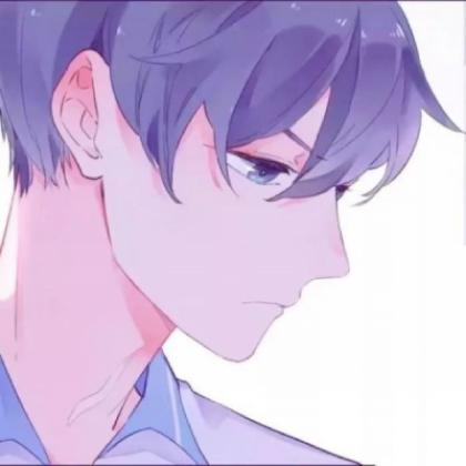 手绘帅气的头像动漫男生,看眼神是惹不起的人