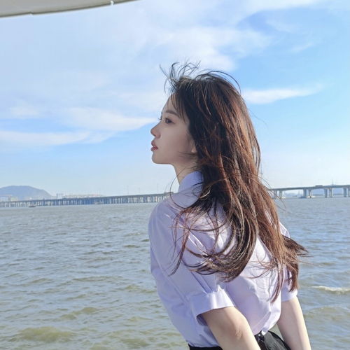 初恋清纯女生真人头像,青春满满