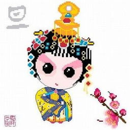 dmc多美绣大幅客厅卧室中国风书法字画脸谱花旦1法国十字绣11ct3股怎么样,好不好