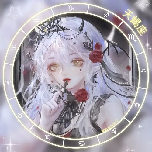 女生十二星座动漫头像