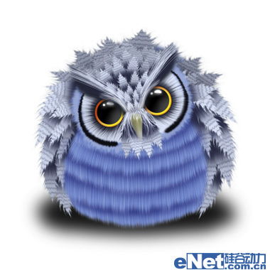 ps小鸟身体的羽毛怎么画