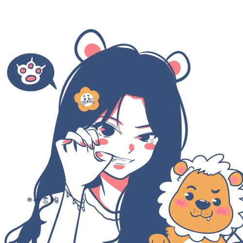 十二星座小杏鸭嘎嘎冲手绘十二星座系列头像