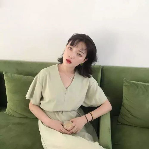 女生头像绿色系个性气质女生头像大全