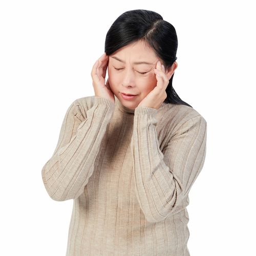 摄图网401874766中年女性生病头痛非企业商用人物素材