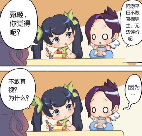 王者荣耀漫画女英雄闺蜜聚会都聊什么甄姬遭家暴不敢直视男人
