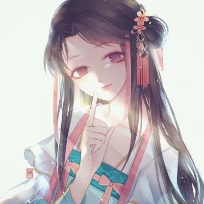 古风动漫女头今宵梦醒,归人仅我