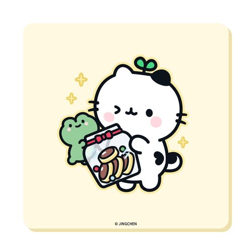花园夜原创babymiaogu头像授权微博夜谜飒猫q版图案插画手帐贴纸简笔画印花美食卡通吉祥物素材甜点喵咕酱精选合集