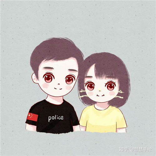 手绘卡通人物女孩图片头像图片头像