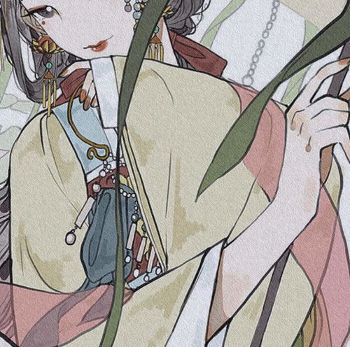 古风动漫闺蜜女头梧惟