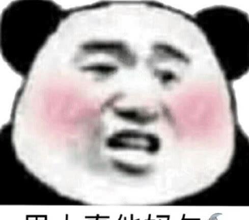 熊猫头表情包生气